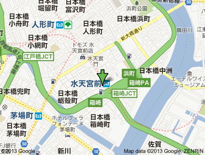 蛍光貿易　地図